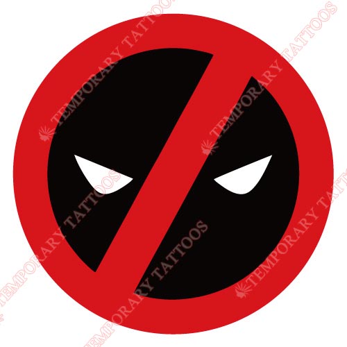 Deadpool Customize Temporary Tattoos Stickers NO.382